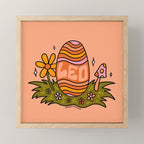 Leo Easter Egg Mini Art Print Gallery Image 1