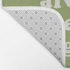 Begin Again Green Bath Mat Gallery Image 2