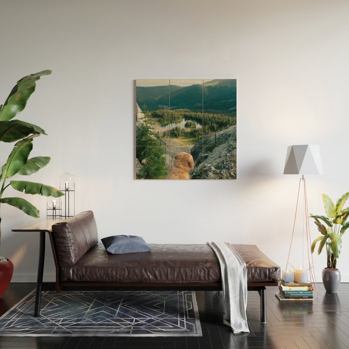 Lookout Enzo Wood Wall Art Gallery Image 2