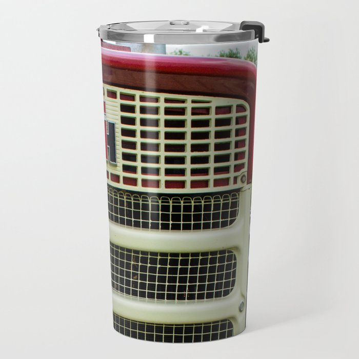 International Grill Red Tractor Front  Travel Mug Gallery Image 2