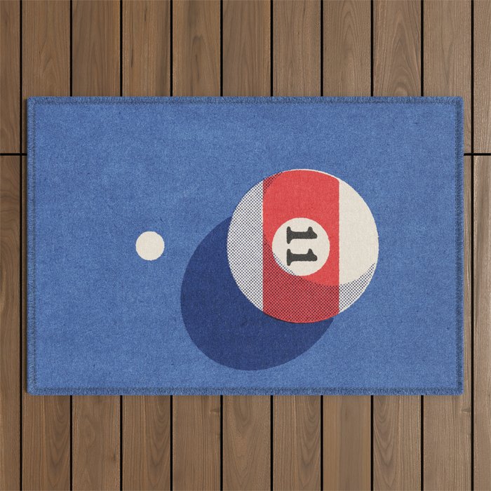 BALLS / Billiards II Outdoor Rug Gallery Image 1