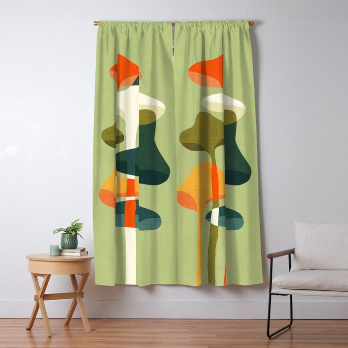 Little mushroom Window Curtain Gallery Image 5