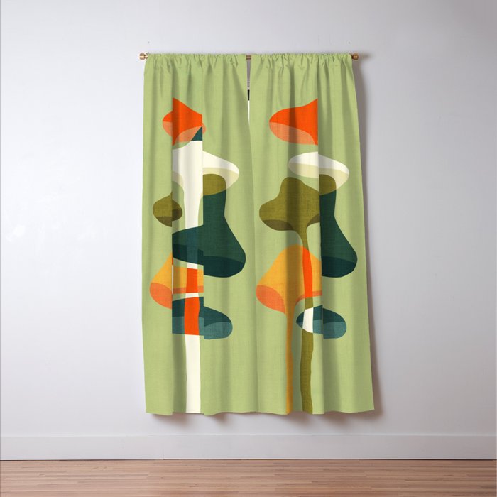 Little mushroom Window Curtain Gallery Image 3