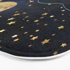 Golden Moon Bath Mat Gallery Image 3