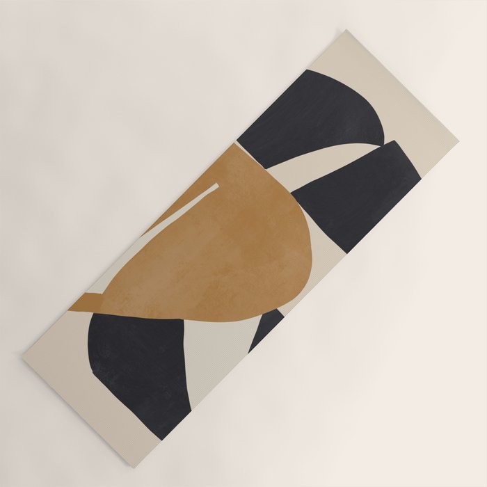 Modern Abstract Shapes 116 Yoga Mat Gallery Image 1