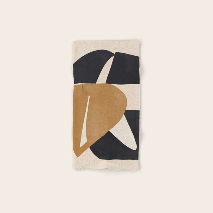 Modern Abstract Shapes 116 Bath Towel Gallery Image 1