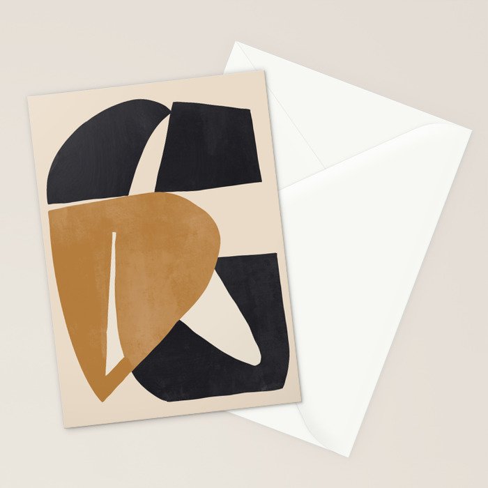 Modern Abstract Shapes 116 Stationery Card Gallery Image 2