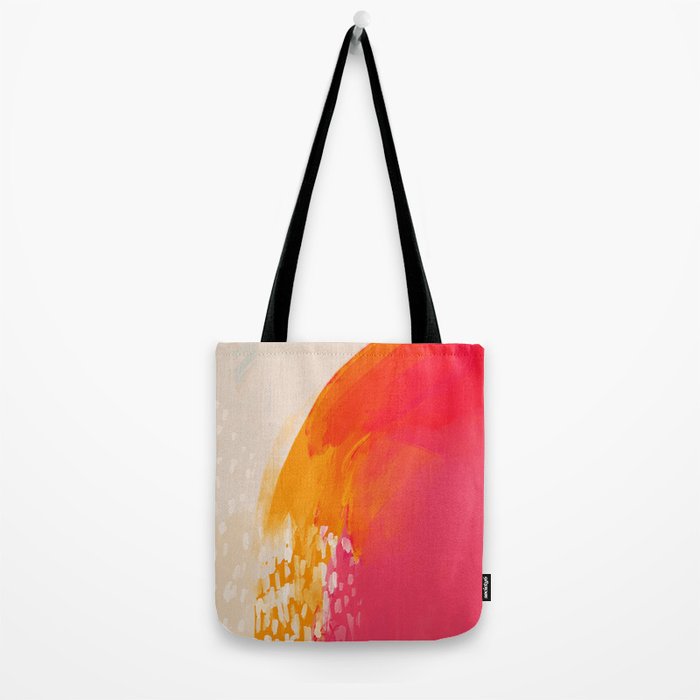 The Bright Abstract Waterfall Tote Bag Gallery Image 2