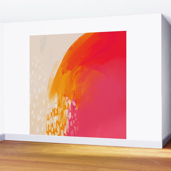 The Bright Abstract Waterfall Wall Mural Gallery Image 2