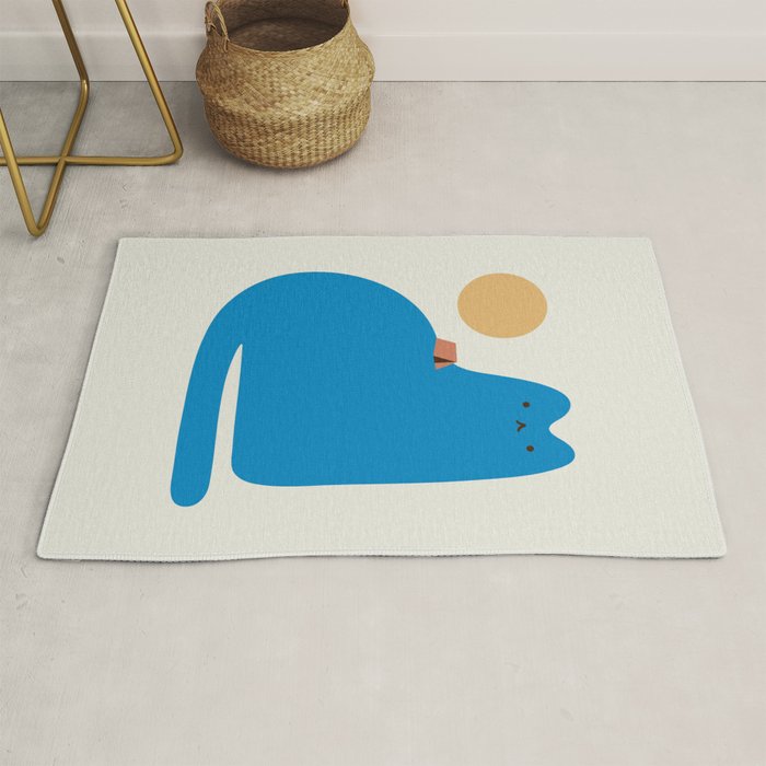Cat Landscape 118B: Purrfect Campsite B Rug Gallery Image 1