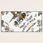 Vintage Yellowstone Pattern  Desk Mat Gallery Image 3