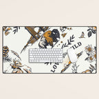 Vintage Yellowstone Pattern  Desk Mat Gallery Image 1