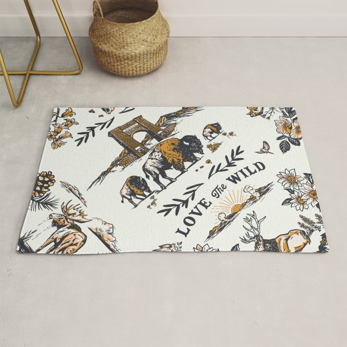 Vintage Yellowstone Pattern  Rug Gallery Image 1