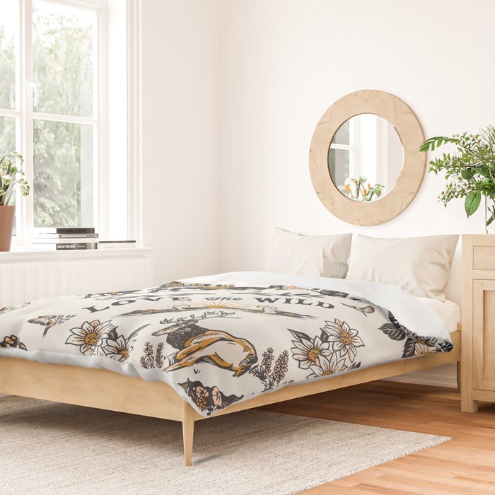 Vintage Yellowstone Pattern  Duvet Cover Gallery Image 2