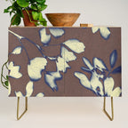Botanical Whispers / Brown & Blue Credenza Gallery Image 1