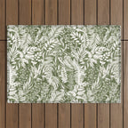 Leafy autumn forest GW Outdoor Rug Gallery Image 1