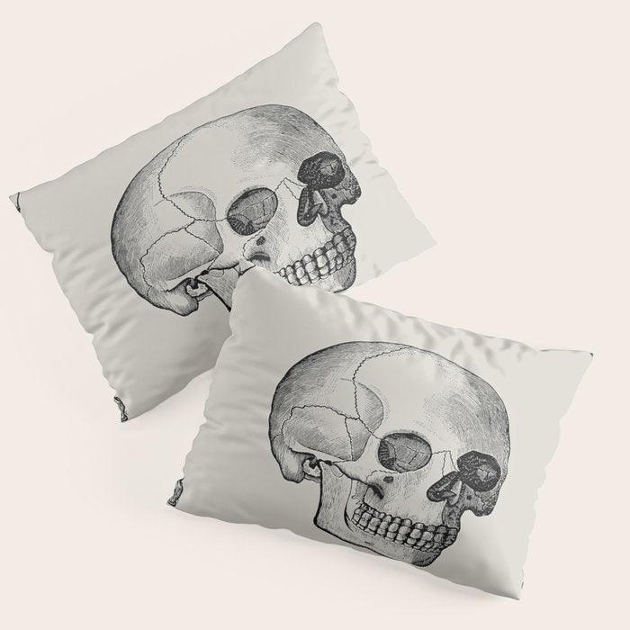Illustrated and priced catalogue of superior surgical instruments Skull Sapine Ink Illustration Pillow Sham Gallery Image 3