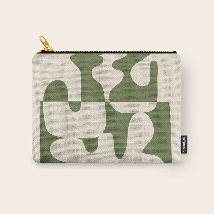 Duality in Motion 4 Carry All Pouch Gallery Image 1