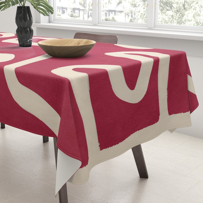abstract minimal 65/2 Tablecloth Gallery Image 3