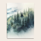 Treetops in the Mist Notebook Gallery Image 4