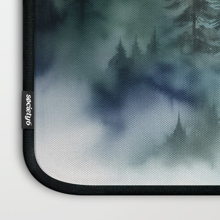 Treetops in the Mist Laptop Sleeve Gallery Image 3