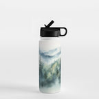 Treetops in the Mist Water Bottle Gallery Image 1