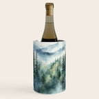 Treetops in the Mist Wine Chiller Gallery Image 1