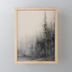 Snow Forest II Mini Art Print Gallery Image 1