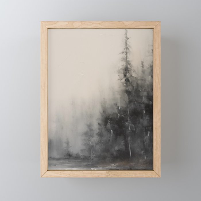 Snow Forest II Mini Art Print Gallery Image 1