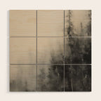 Snow Forest II Wood Wall Art Gallery Image 1