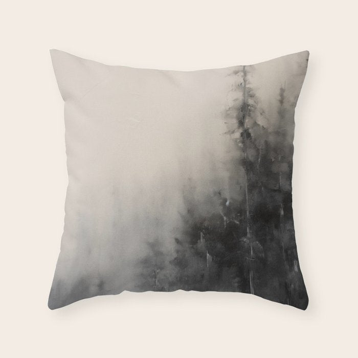 Snow Forest II Throw Pillow Gallery Image 6