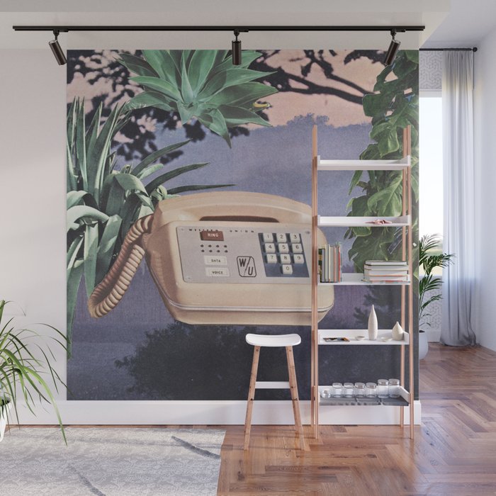 Late Nite Phone Talks Wall Mural Gallery Image 1