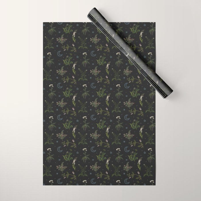 Witches Garden Wrapping Paper Gallery Image 1