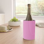 Preppy Pink Solid Color Wine Chiller Gallery Image 4