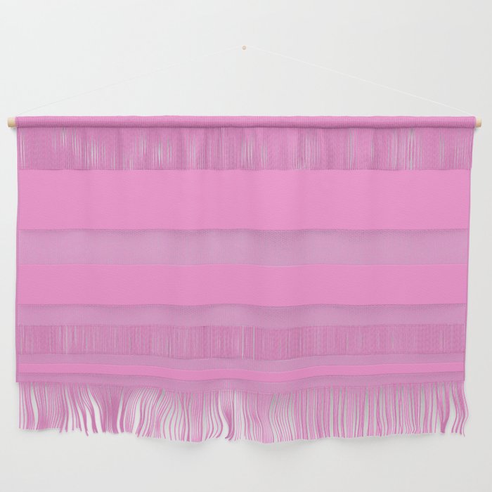 Preppy Pink Solid Color Wall Hanging Gallery Image 1