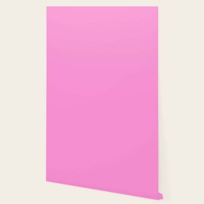 Preppy Pink Solid Color Wallpaper Gallery Image 2