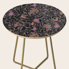 Mysterious Garden - black, gray, orange, and purple Side Table Gallery Image 2
