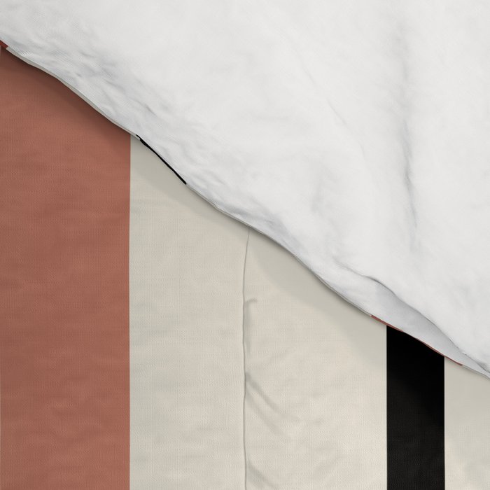 Classic Stripes XI - Neutral Pink Comforter Gallery Image 4
