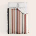 Classic Stripes XI - Neutral Pink Comforter Gallery Image 6