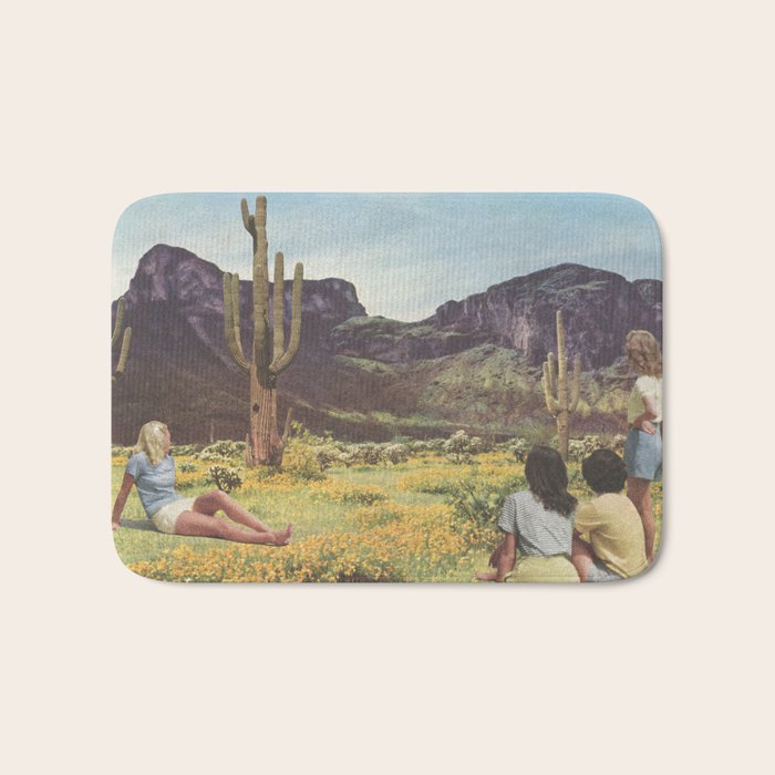 California Blooms  Bath Mat Gallery Image 1