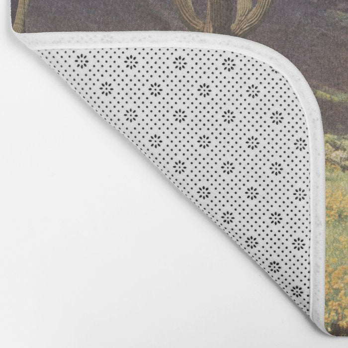 California Blooms  Bath Mat Gallery Image 2