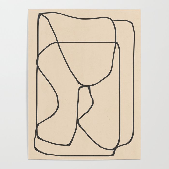 Abstract line art 23 Poster Gallery Image 1