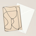Abstract line art 23 Stationery Card Gallery Image 2