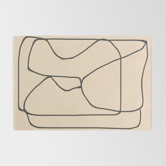 Abstract line art 23 Rug Gallery Image 2