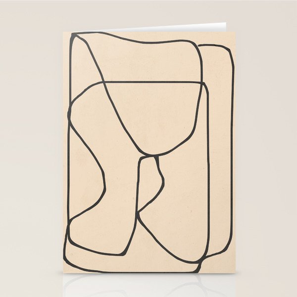 Abstract line art 23 Stationery Card Gallery Image 2