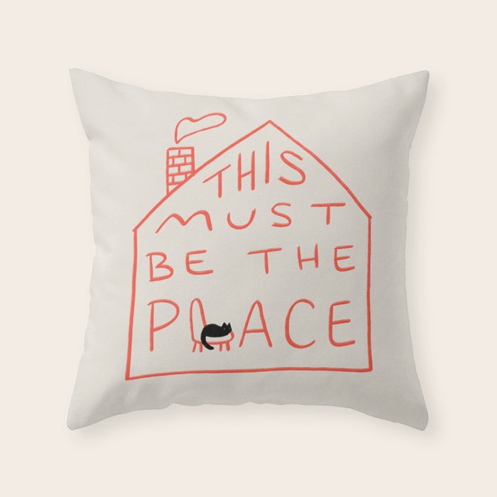 This Must be the Place Throw Pillow Gallery Image 6