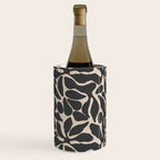 Abstract vintage flower art pattern Wine Chiller Gallery Image 2