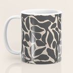Abstract vintage flower art pattern Coffee Mug Gallery Image 3