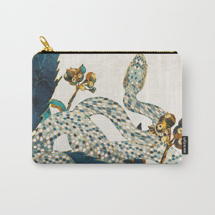 Summer Indigo Garden Carry All Pouch Gallery Image 1