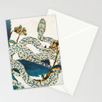 Summer Indigo Garden Stationery Card Gallery Image 2